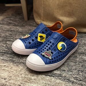 Skechers Kids Blue and Orange Water Shoes